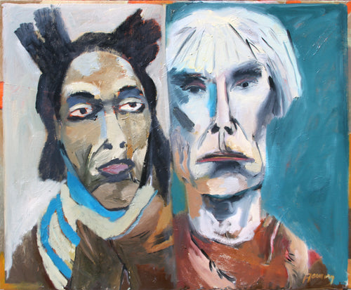 Basquiat and Warhol