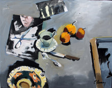 Coffee and Oranges (Scrapbook Table)