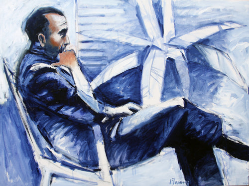 Study in Blue and White