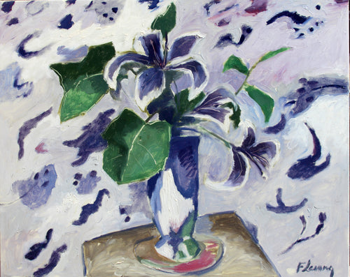 Purple Stargazer Lilies