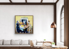 Three Ladies at Dining Table