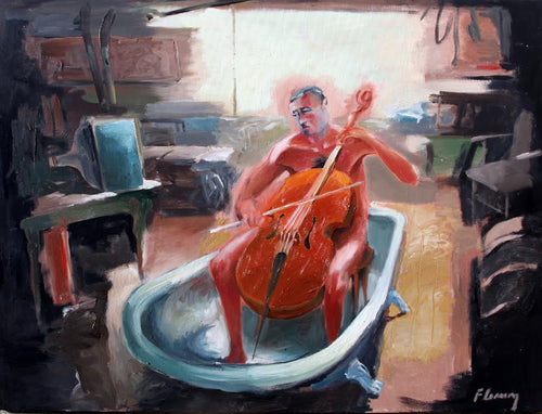 The Bathtub Cellist